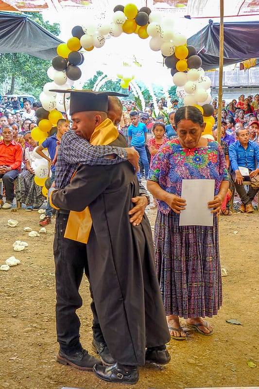 Student Graduating