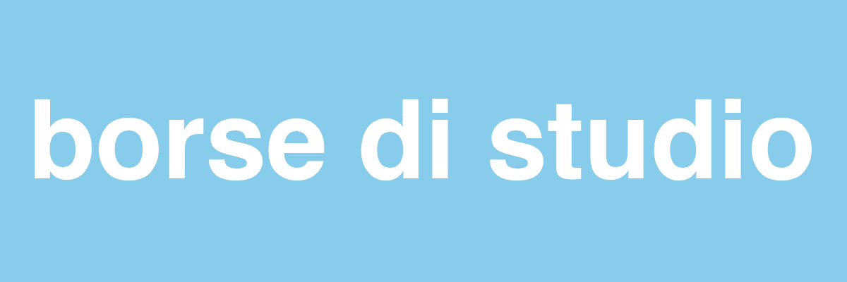 borse di studio borse di studio